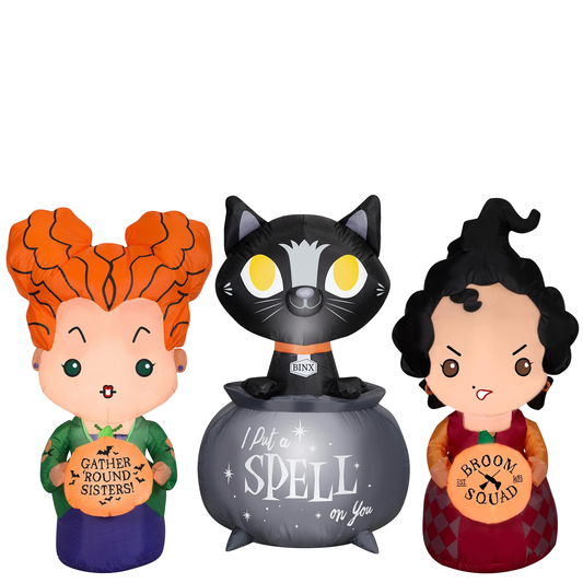 Hocus Pocus Lawn Inflatable Set