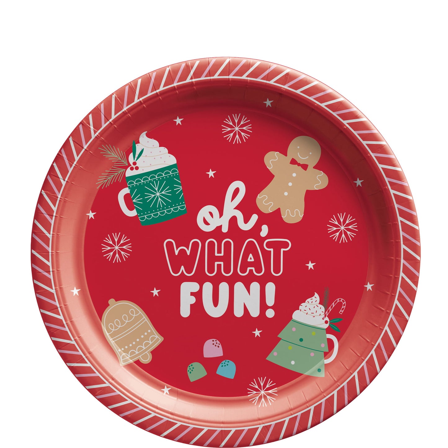 Sweet Season Christmas Dinner Plates, 8ct, Assorted Options