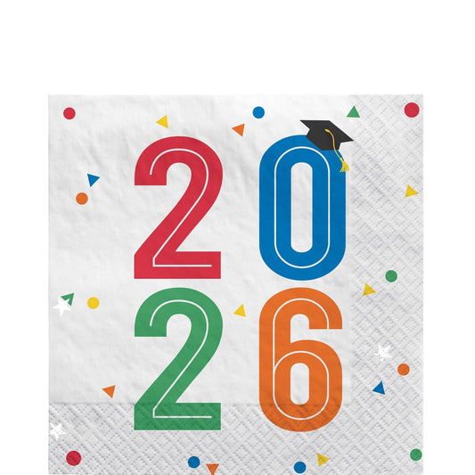 Colorful Future Paper Lunch Napkins, 16ct, Assorted Options