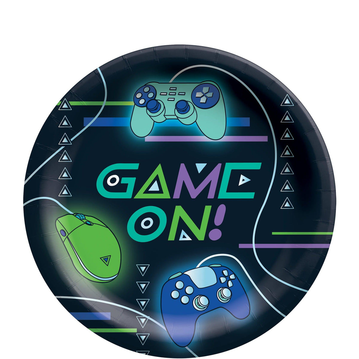 Game On Paper Plates, 8ct, Assorted Options - Birthday Party | Party City