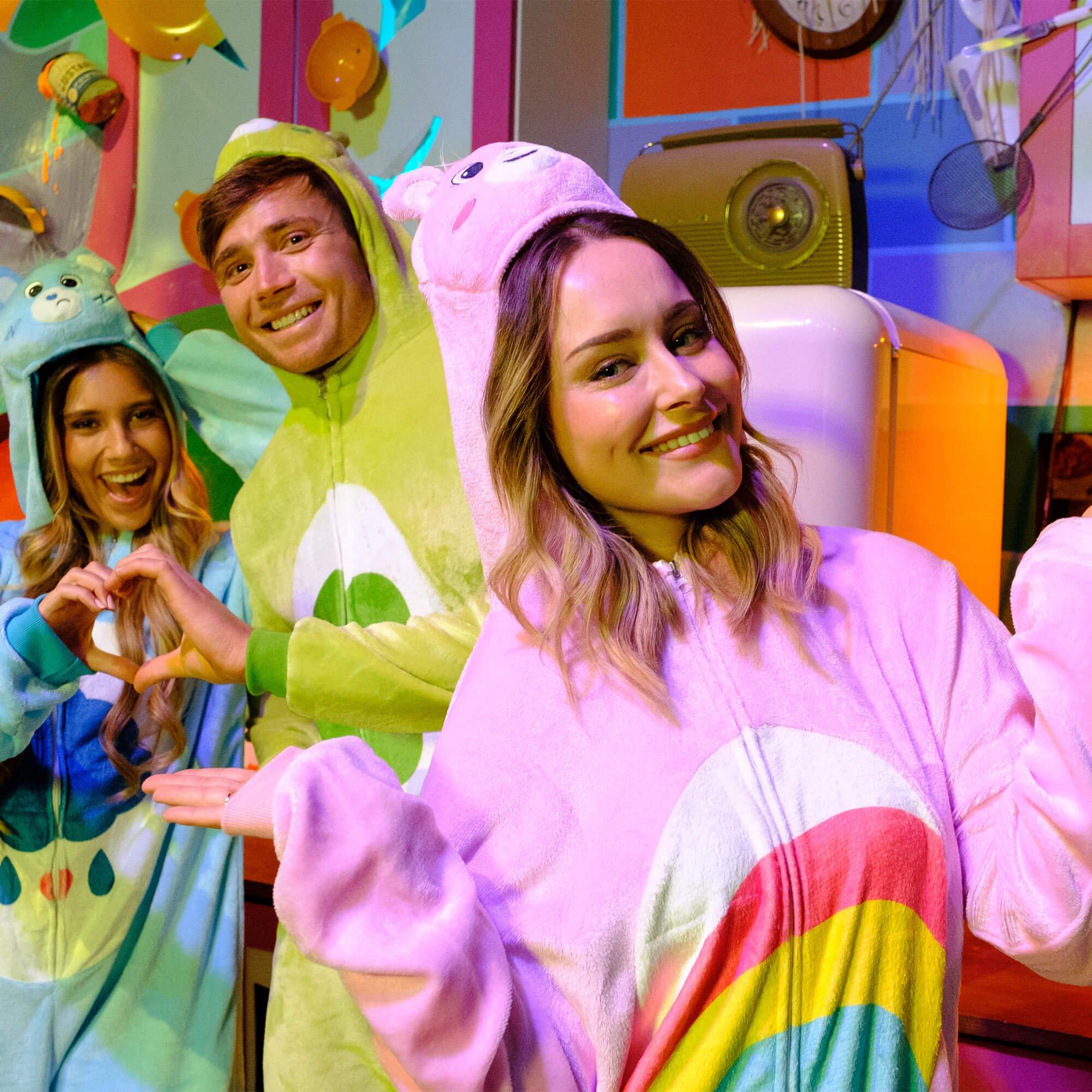 Adult Care Bears Cheer Bear Costume - Adult Costumes | Party City