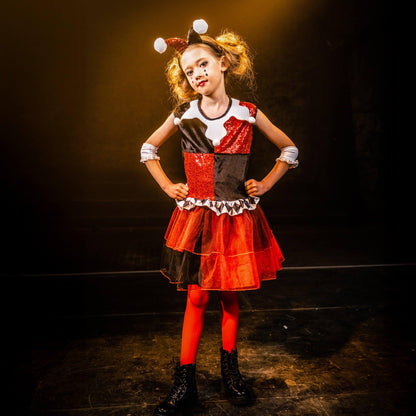 Kids DC Comics Harley Quinn Costume - Batman Costumes