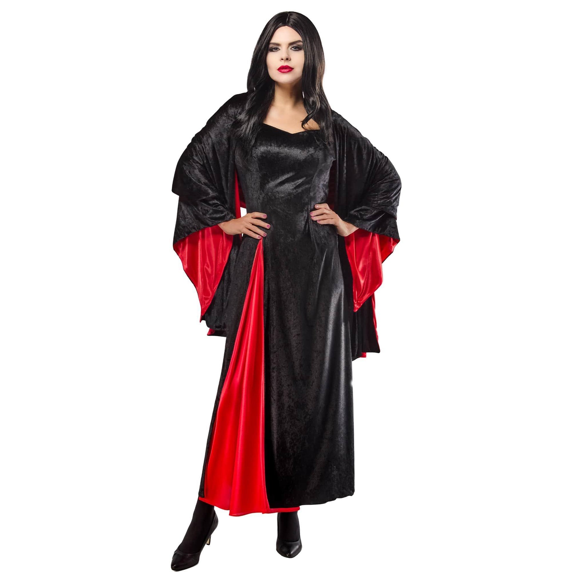 princess polly baby blue dress Women's Wednesday Nevermore Academy Morticia Addams Dress - Addams Family  Costumes