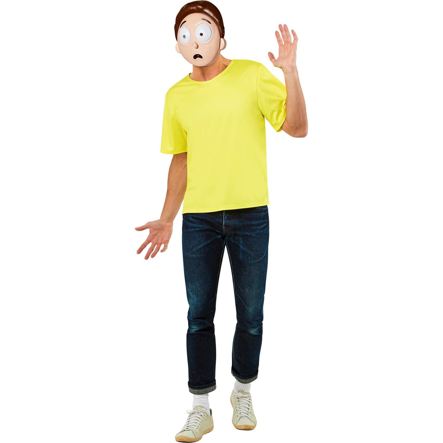 master-Adult Rick and Morty Morty Costume-P1011444