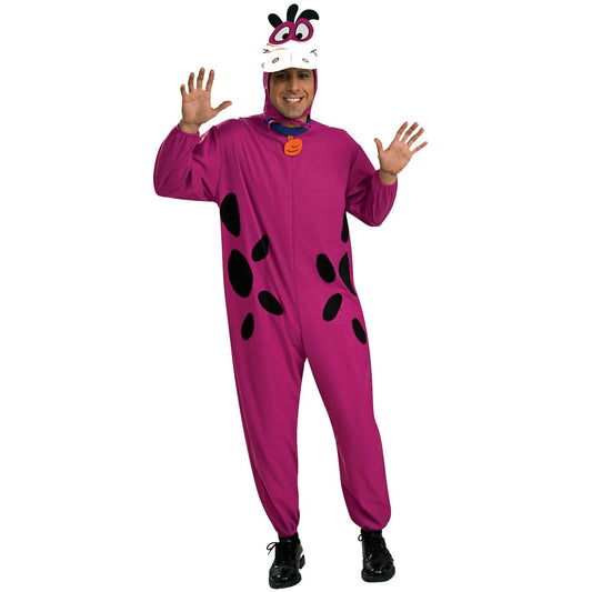 Men's The Flintstone's Dino The Dinosaur Adult Costume, Purple