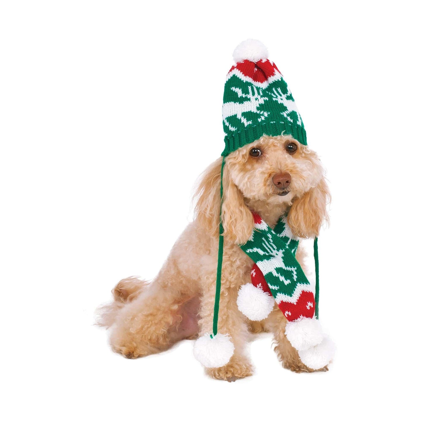 master-Knit Christmas Pom Pom Pet Hat-P1018137