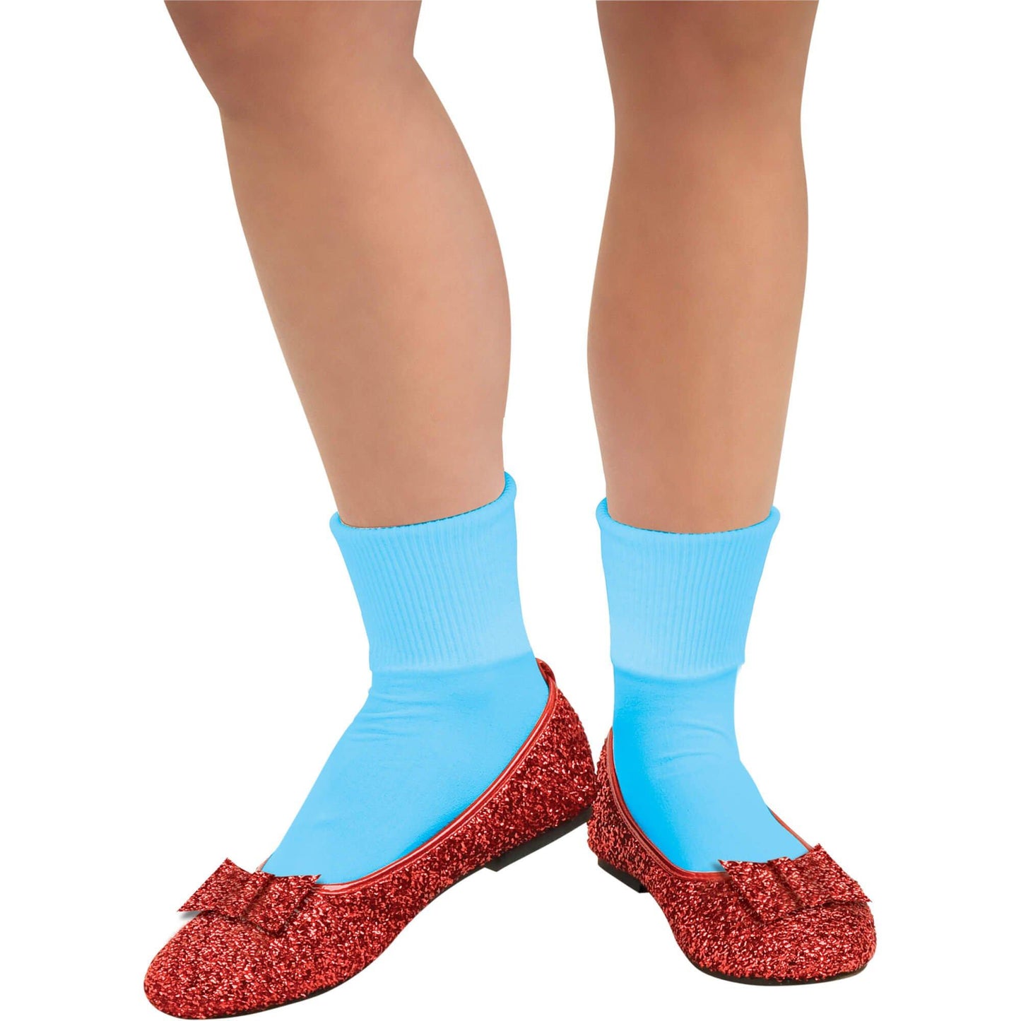 master-Women's The Wizard of Oz Dorothy Deluxe Ruby Red Glitter Ballet Shoes-P410830