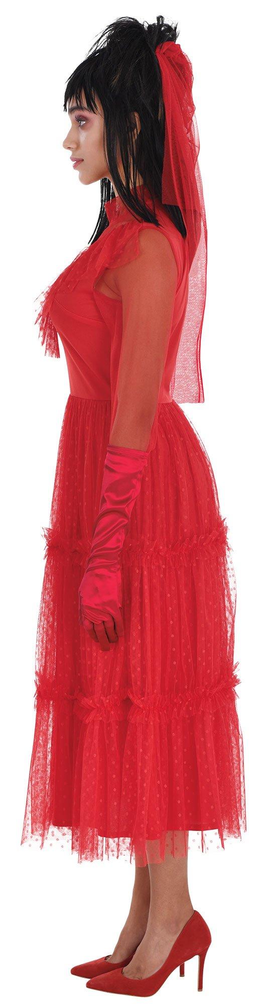 Adult Lydia Red Wedding Dress Costume - Beetlejuice - Adult Costumes |  Party City