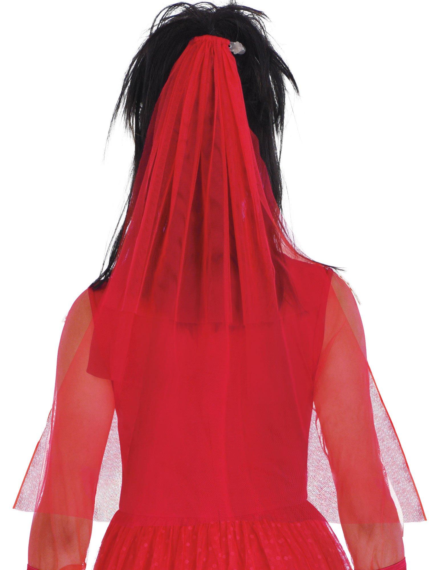 Adult Lydia Red Wedding Dress Costume - Beetlejuice - Adult Costumes Adult Lydia Red Wedding Dress Costume - Beetlejuice - Adult Costumes